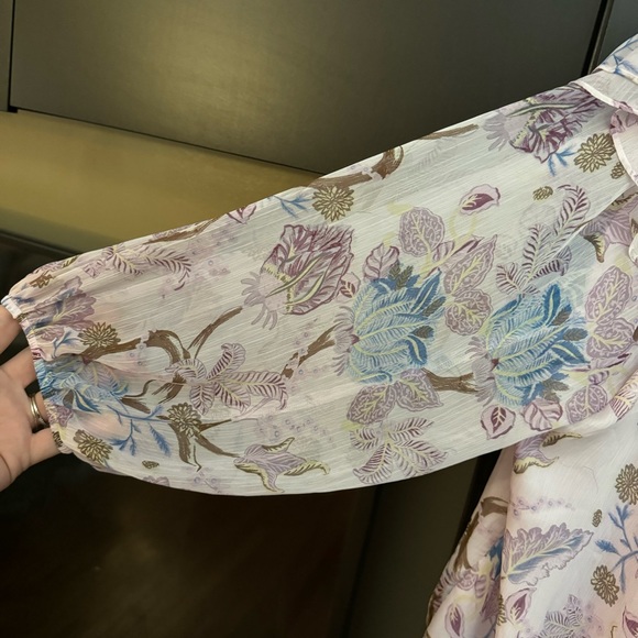 Vince Camuto Off Shoulder Floral Top 3x - Picture 4 of 6